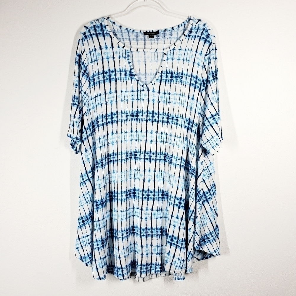 LANE BRYANT TIE DYE TOP